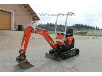 Miniescavatore Kubota U10