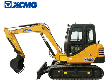 Miniescavatore XCMG official XE60D 6 tonnes small excavator with hydraulkic thumb