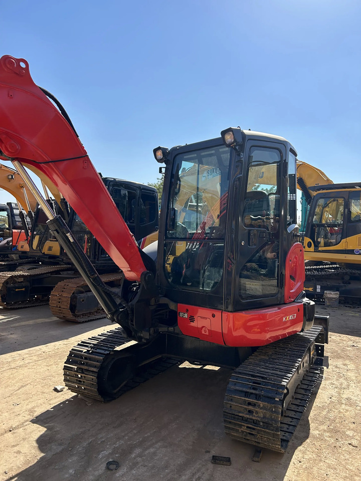 Miniescavatore Original Japan used mini excavator for sale multi function small excavator Kubota KX163: foto 6