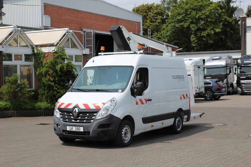 Piattaforma autocarrata Renault Master  Versalift ETL32 11m Klima nur 313h HU-UVV