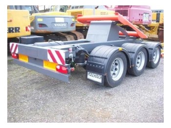 Sandvik / Extec Dolly axle / Dolly Transportachse - Macchina da cantiere