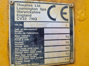 THWAITES MACH2065 - Dumper articolato: foto 5