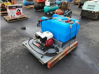Compressore d'aria Unused Skid Mounted Plastic Water Bowser, Pressure Washer, Tank, Hose, Lance: foto 1