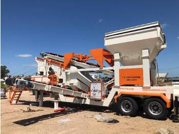 Constmach 60-200 TPH Mobile Sand Screening and Washing Plant - Vaglio
