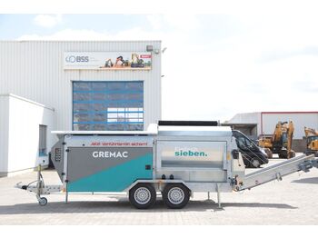 Vaglio Gremac e1 radmobile Trommelsiebanlage