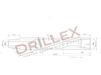 Perforatrice direzionale Vermeer D36x50 Φ68 4,5m Drill pipes, żerdzie: foto 1