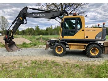 Escavatore gommato Volvo EW 160 B: foto 1