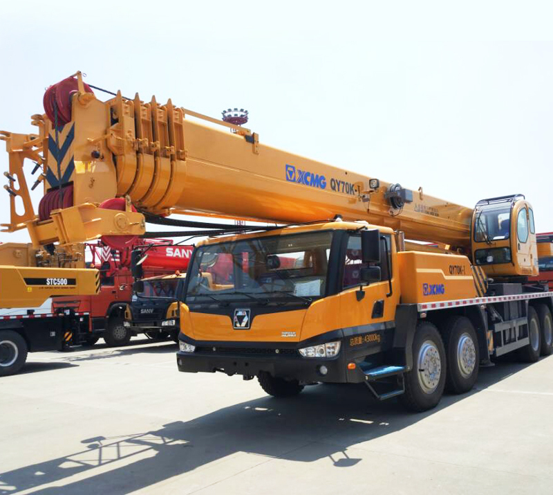 Autogru nuovo XCMG Official QY70K-I 70 ton construction heavy lift hydraulic mobile used truck crane price: foto 2