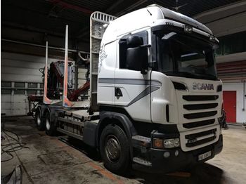 Camion trasporto legname SCANIA R 730 V8 6x4