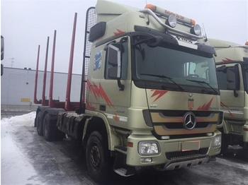 Rimorchio forestale Mercedes-Benz ACTROS 3360 - SOON EXPECTED - 6X4 TIMBER FULL ST: foto 1