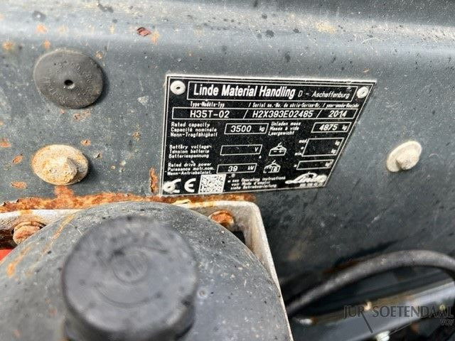 Carrello elevatore a gas LINDE H 35 TEV0