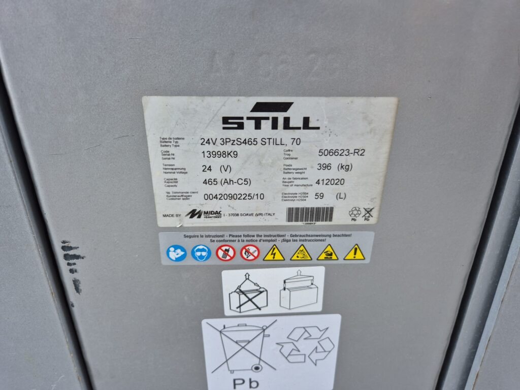 Carrello elevatore elettrico STILL EXD-S20 stacker