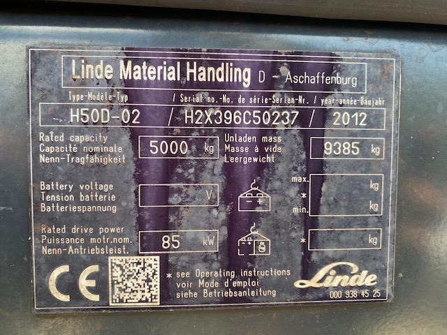 Leasing di Linde H50 D-02  Linde H50 D-02: foto 5