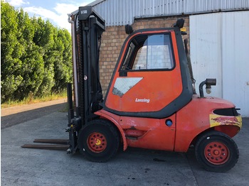 Carrello elevatore a forche controbilanciato a quattro ruote LINDE H45D-600