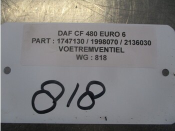 Valvola freno per Camion DAF 1747130 / 1998010 // 2136030 NIEUWE EN GEBRUIKT Voetremventiel Euro6: foto 4
