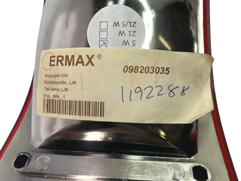Fanale posteriore nuovo Ermax B12B (01.97-12.11): foto 8
