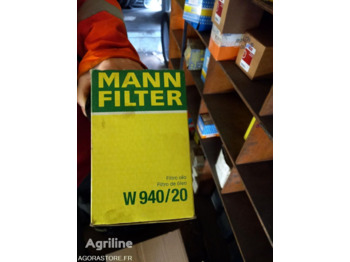  MANN-FILTER lot de 5 filtres W940-20 - Filtro aria