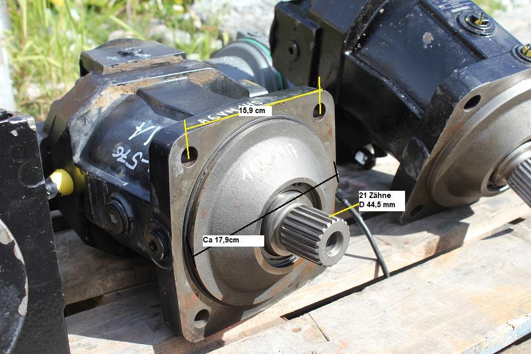 Motore idraulico per Pala gommata Liebherr L 576 / A6VM140: foto 2