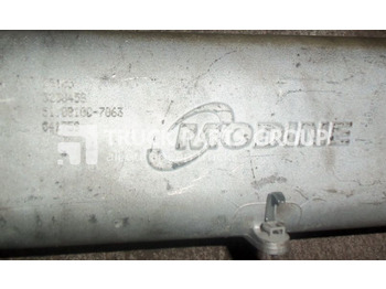Radiatore EGR per Camion MAN TGA, TGX, EURO3, EURO4, EURO5 emission Exhaust gas recirculation cooling pipe: foto 2