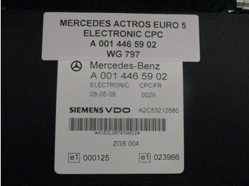 Sistema elettrico per Camion Mercedes-Benz ACTROS A 001 446 59 02 ELECTRONIK CPC EURO 5: foto 2