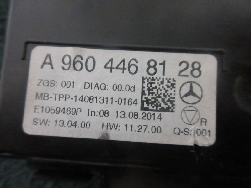 Sistema elettrico per Camion Mercedes-Benz ACTROS A 960 446 81 28 KLIMA BEDIENING EURO 6: foto 2