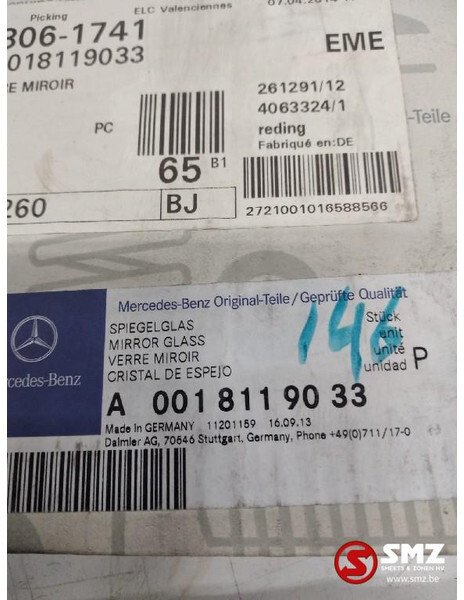 Specchio retrovisore per Camion nuovo Mercedes-Benz Spiegelglas mercedes 814 a0018119033: foto 3