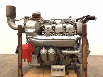 MTU V6 396 engine  - Motore