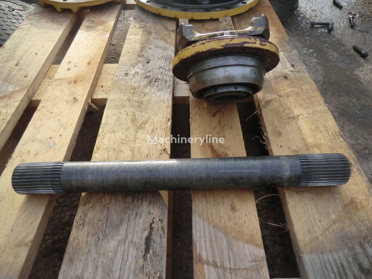 Sospensione per Dumper articolato SHAFT + yoke as + retainer bearing + cage bearing (center axle)   CATERPILLAR 735 AWR00399 articulated dump: foto 2