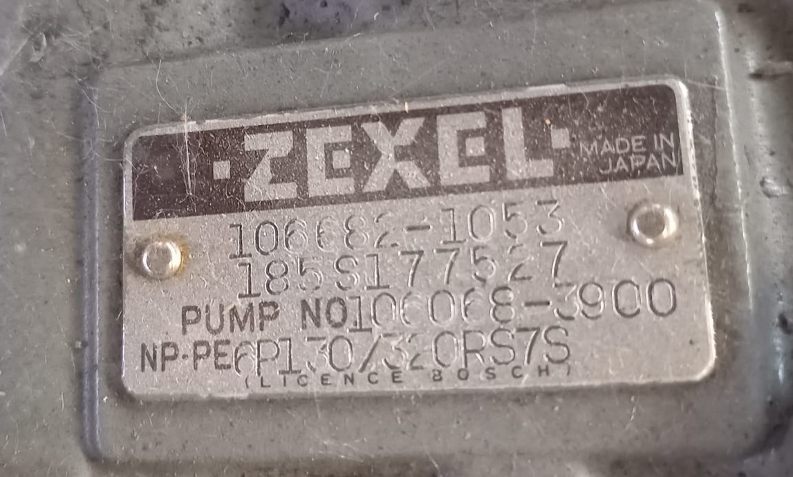 Pompa di alimentazione per Escavatore cingolato ZEXEL 106682-1053: foto 2