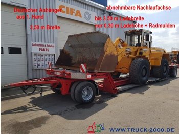 Rimorchio pianale ribassato per il trasporto di mezzi pesanti Fliegl  Tieflader Land + Baumaschinen 30cm Höhe: foto 1