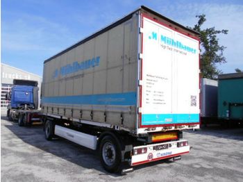 Rimorchio centinato Krone AZ DB07L BDF + Gardienen Aufbau