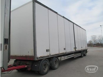  HRD HDA 4-axlar Box Trailer (side doors) - Rimorchio furgonato