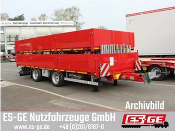 ES-GE Tandemanhänger - Containerverr.  - Rimorchio pianale/ Cassonato