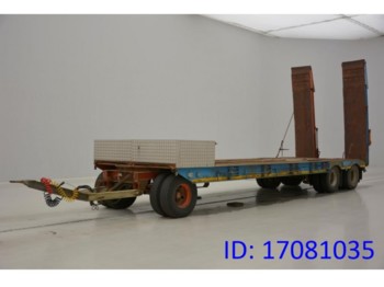 GHEYSEN&VERPOORT LOWBED Drawbar trailer - Rimorchio pianale ribassato