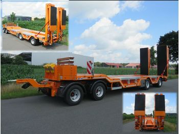 Rimorchio pianale ribassato HRD 4-Achs Maschinentieflader Anhänger