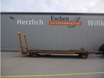 Rimorchio pianale ribassato Obermaier 2 Achs Drehschemel, Blatt, BPW