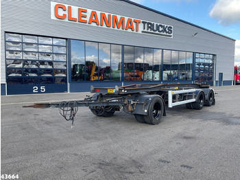 Huffermann 3-assige containeraanhangwagen - Rimorchio portacontainer/ Caisse interchangeable