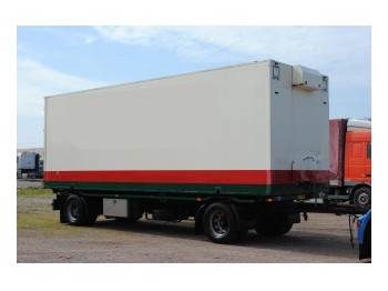 Jumbo 2 AXLE TRAILER WITH CLOSED BOX - Rimorchio portacontainer/ Caisse interchangeable