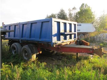 Kempf 2 axle trailer+scania  - Rimorchio ribaltabile