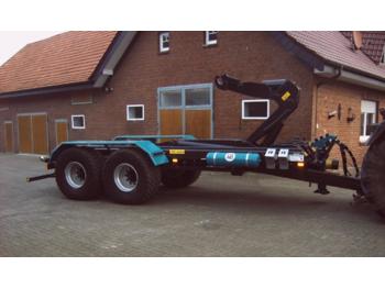 Rimorchio scarrabile/ multibenna Wernsmann WH22G mit Meillerhakenlift
