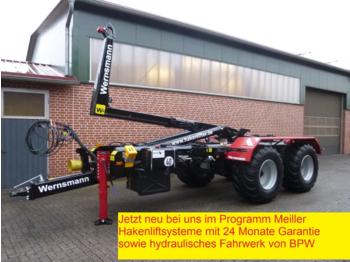 Rimorchio scarrabile/ multibenna Wernsmann WHG 18 bis 34 tonnen mit Meillerhakenlift