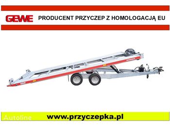 GEWE L3500 U/1, 5x2,1m - hydraulicznie uchylna - Rimorchio trasporto automezzi
