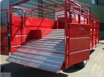Dinapolis Anhänger für Schweine TRV760/Betaillere/Remolque p - Rimorchio trasporto bestiame