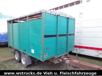 Hoffmann Menk Einstock Tandem  - Rimorchio trasporto bestiame
