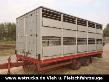 KABA Tandem Einstock  - Rimorchio trasporto bestiame