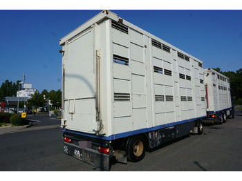 KA-BA / AT 18/73 Vieh*3-Stock*50qm*Durchlader  - Rimorchio trasporto bestiame