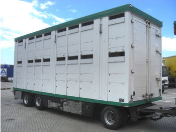 Menke 3-Stock / 3 Achsen / BPW Achsen  - Rimorchio trasporto bestiame