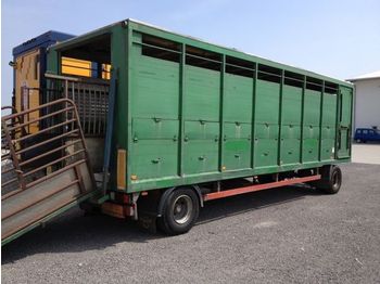 Menke Einstock 8,20m kleine Räder  - Rimorchio trasporto bestiame
