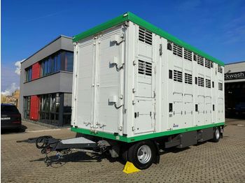 Pezzaioli Menke-Janzen / 3 Stock / Hubdach  - Rimorchio trasporto bestiame