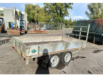 Henra jp205 aanhanger trailer 2 assige 2000 kg MARGE  - Rimorchio trasporto macchine operatrici